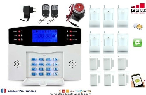 Kit alarme maison - alarme, de