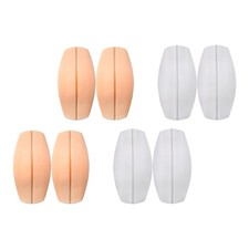  8pcs Silicone soutien-gorge Bandes d'épaule bossoirs de coussin protecteurs