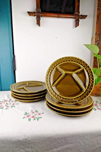 Service fondue vintage - service,