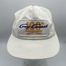 Vintage guy couach hat 100th - vintage,