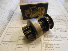  lanceur CURIE 1680 pour  démarreur PARIS RHONE (voir liste) PEUGEOT 403 404 J7