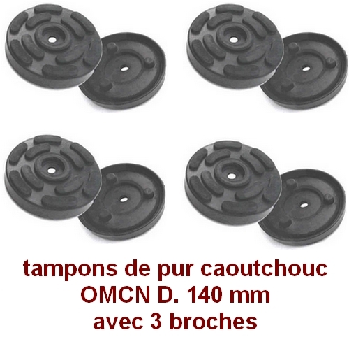 Tampons pur caoutchouc - tampons,