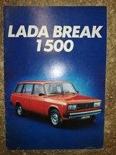 Catalogue Brochure LADA BREAK 1500 1987