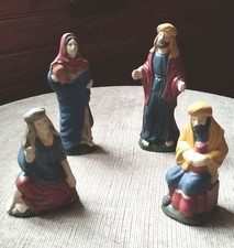 LOT DE 4 ANCIENS SANTONS