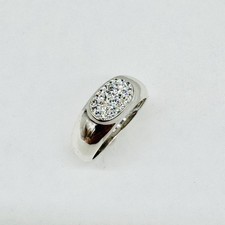 Bague Agatha Argent avec oxydes Argent 925 Millième (22 CT) 3,04g