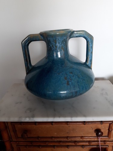 Grès pierrefonds vase a - grès,