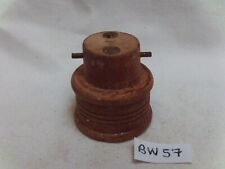douille voleuse ancienne à baïonnette B22 en bois tourné 1930 (réf BW57 )