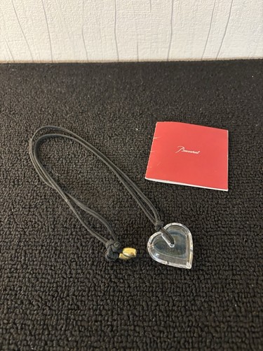 Collier cœur clair cristal - clair, en