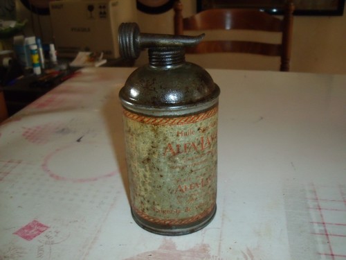 Ancienne burette huile - ancienne,