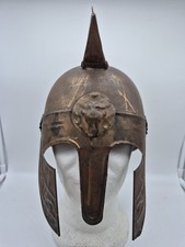 CASQUE ANCIEN METAL CUIVRE