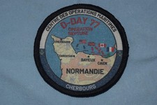 A546 patch insigne écusson 77e Anniversaire du débarquement en Normandie D-DAY