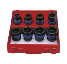 COFFRET KING TONY 3/4 DOUILLES A CHOC CLES IMPACT 6 PANS METRIQUES