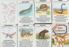 JEU DE 7 FAMILLES  : JADIS LES MONSTRES