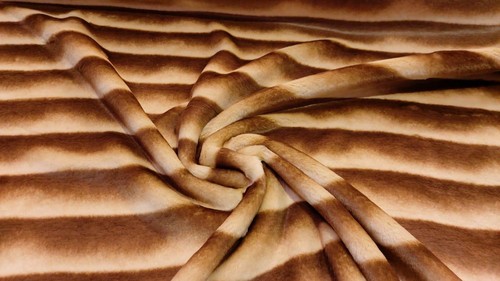 Super luxe tissu fausse - tissu, en