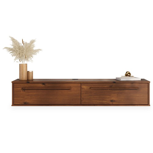 Meuble suspendu 145 cm - tv, en