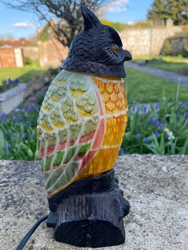 Très jolie lampe hibou - lampe,