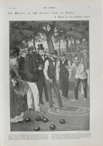 1901 imprimer jeu - jeu, boules