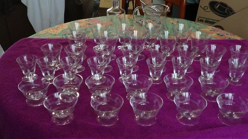 Service ancien verres en - service, 35