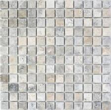 Mosaïque travertin pierre