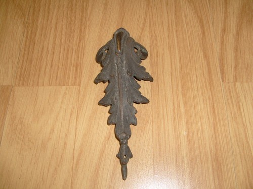 Fronton angle en bronze - -,