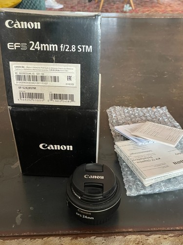 Objectif fixe canon 24mm - objectif,
