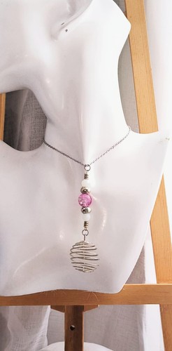 Collier sautoir fantaisie - collier,