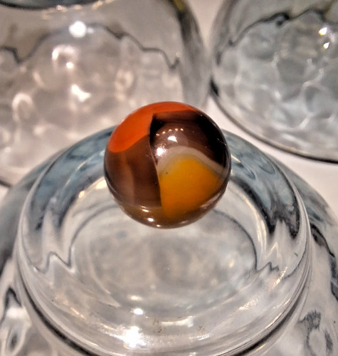 Vintage vitro agate marbles - 4,