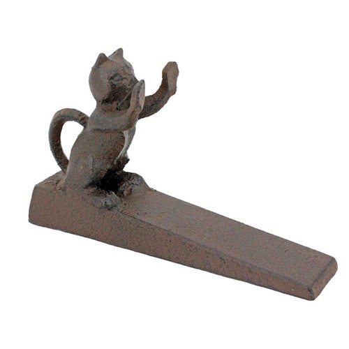 Bloque porte chat fonte - porte, en