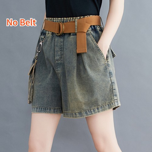Femme short jeans avec poches - femme,
