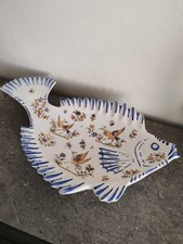 Grand Plat En Faïence En