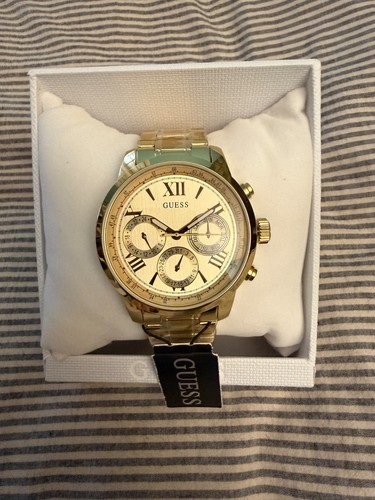 Montre femme guess dorée - montre,