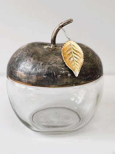 Rare pot récipient verre - pot/récipient,