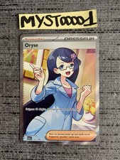 Carte Pokemon Oryse 162/086 Full Art Foudre Noir Français 