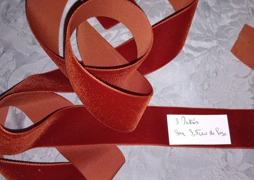 Ancien ruban velours - , 3