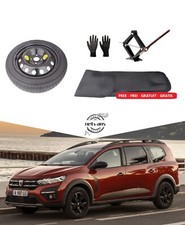 Roue de Secours Galette 16" pour DACIA JOGGER avec Cric et Sac-à-cric 135/90R16