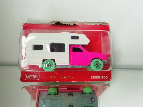 Majorette 278 camping car - camping,