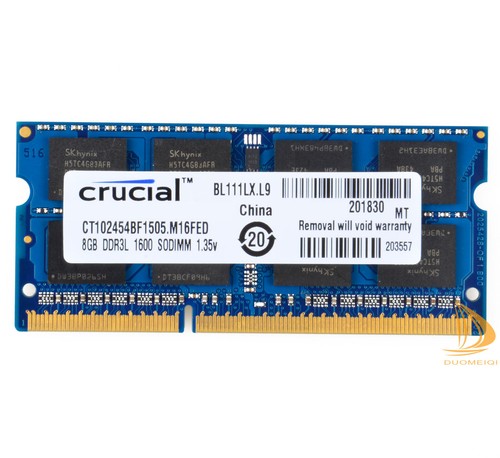 Crucial 8go 2rx8 pc3l 12800s - 8go,