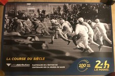 Rare Affiche Centenaire Des 24 Heures Du Mans 2023 Autodistribution