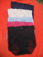 LOT 5 SLIPS BOXERS DENTELLE FINETOO T XL NEUF