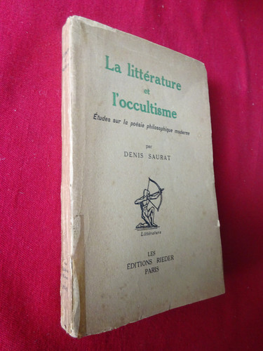 Esoterisme la littérature - -,