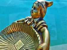 Vide poche ancien Cendrier Lutin Bronze Art Nouveau  Empty pocket old Art Nouvea