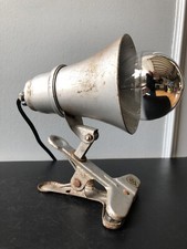 Vintage Ancien Spot Lampe Pince Applique LITA Design industriel Atelier Usine