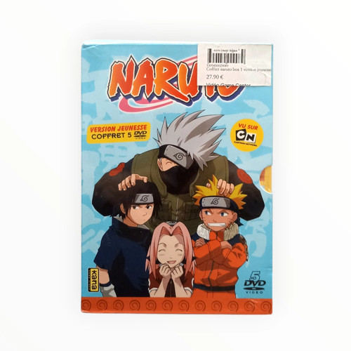 Naruto coffret dvd collector - coffret,