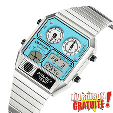 Montre Homme Rétro Futuriste