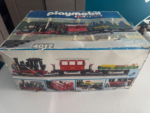 Train playmobil 4017 - train, vintage