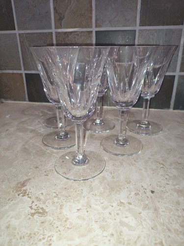 Verres vin cristal de - 6,