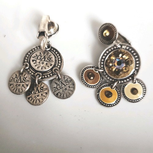 Boucles oreilles clips gas - d'oreilles,