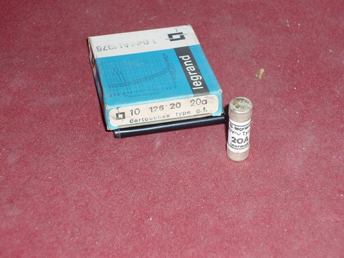 Fusible cartouche réf 10 - cartouche,