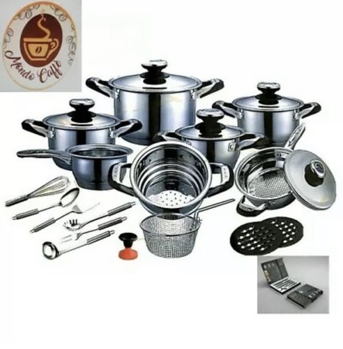 Batterie cuisine pièces - de,