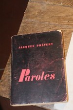 PREVERT Jacques - PAROLES -